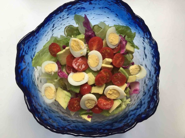 Quail Egg Fruit and Vegetable Salad recipe