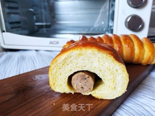 Avocado Sausage Bread recipe