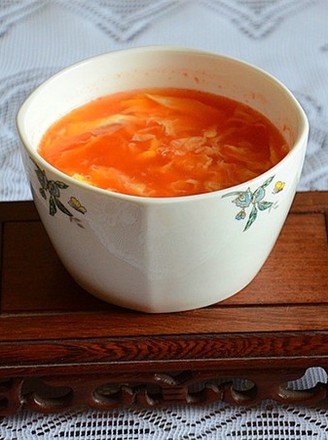 Tomato Sauce and Egg Soup recipe