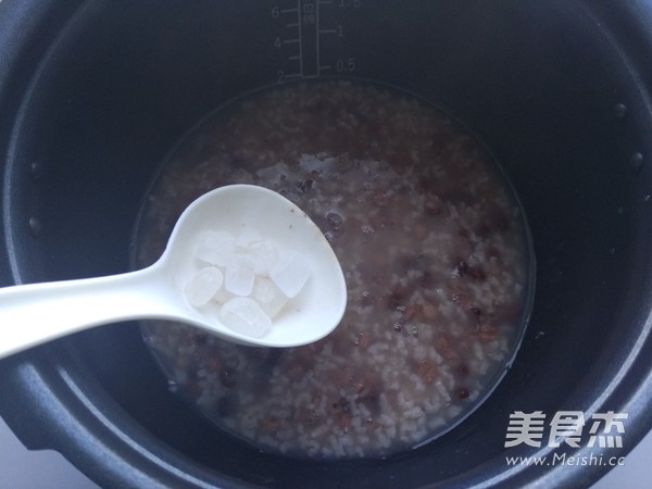 Red Bean and Japonica Rice Congee recipe