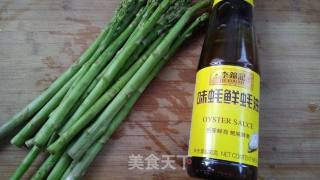 Asparagus in Oyster Sauce recipe