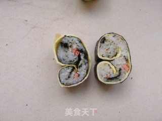 Seaweed Egg Crust Ruyi Roll recipe