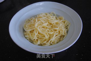 【shanghai】noodles with Peanut Butter and Scallion Sauce recipe