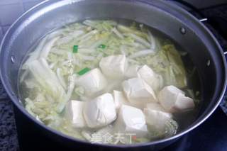 Cabbage Tofu Soup recipe