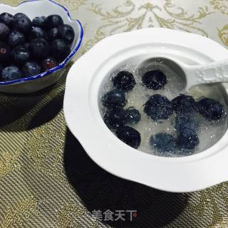 Blueberry Bird's Nest recipe