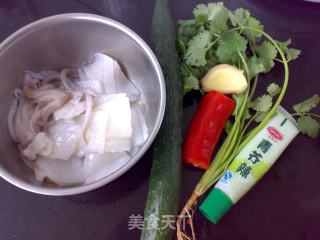 Squid with Wasabi recipe