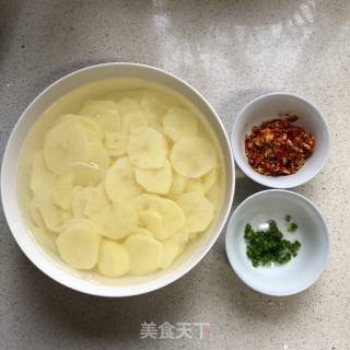 Hot and Sour Potato Chips recipe