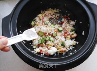 [yantai] Fried Rice with Shrimp and Okra recipe