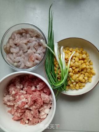 Shrimp and Corn Dumplings recipe