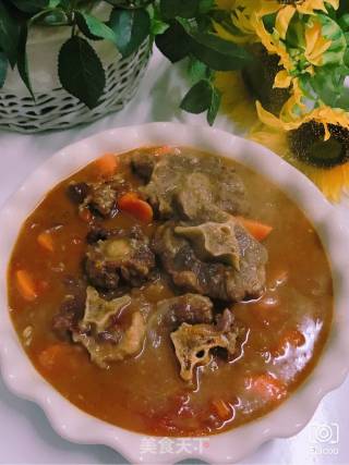 Oxtail Braised French Wine recipe