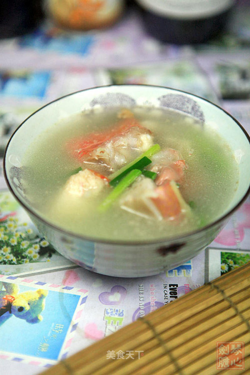 Red Snapper Head Soup