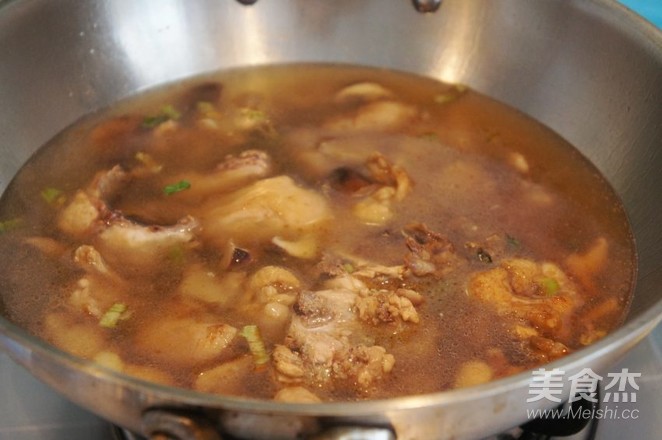 Stewed Chicken with Mushrooms recipe