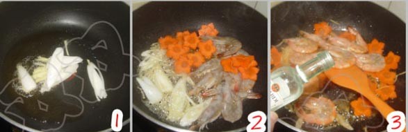 Shrimp Multigrain Noodle Fish Soup recipe