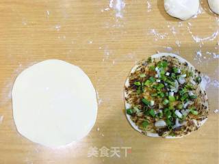 Dumpling Crusted Scallion Pancake recipe