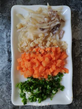 Fried Rice with Dried Seafood recipe