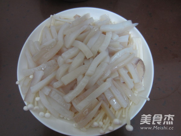 Steamed Squid recipe