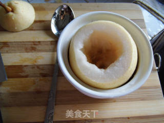 Golden Autumn Gives Coolness to Solve Autumn Dryness—————[chuan Bei Rock Sugar Stewed Sydney] recipe