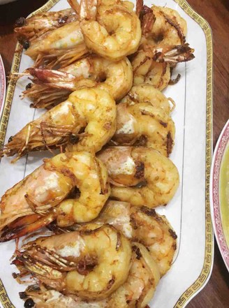 Dry Fried Shrimp recipe