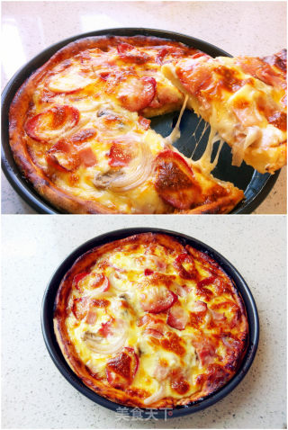 8-inch Red Sausage and Bacon Pizza recipe