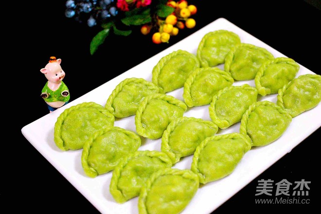 Shepherd's Purse Seafood Jade Dumplings recipe