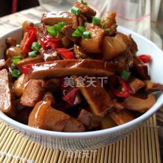 Braised Pork Belly with Bean Curd recipe