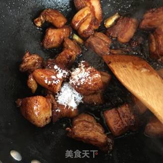 Pork with Plum Vegetables recipe