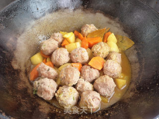 Curry Beef Balls recipe