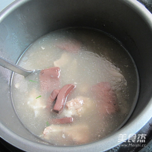 Bone Pork Blood Soup recipe