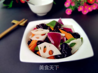 Sweet and Sour Colorful Seasonal Vegetables recipe
