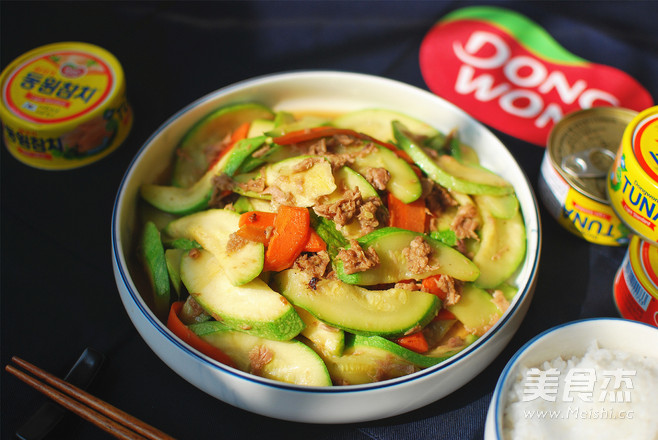 Stir-fried Yunnan Melon with Tuna recipe