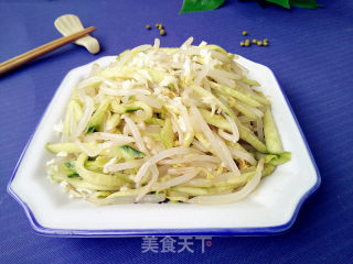 Cucumber Bean Sprouts recipe