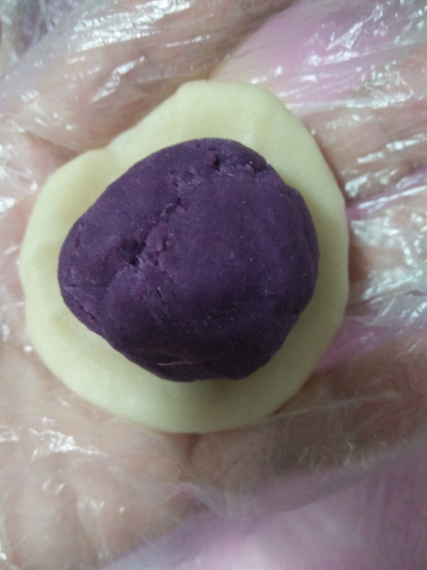 Purple Sweet Potato Mooncake recipe