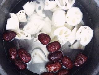 #trust of Beauty#red Sugar Jujube Lotus Root Drink recipe