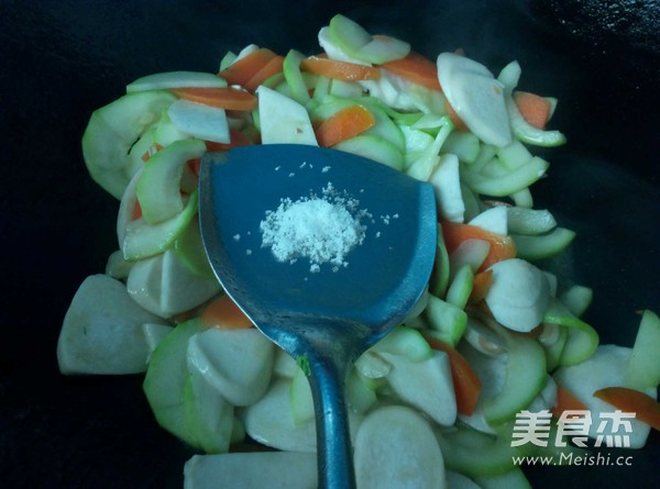 Fried Melon Slices recipe