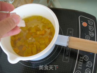 [sweet Pumpkin Dumpling Soup] recipe