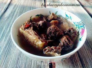 Agaricus Stewed Chicken recipe