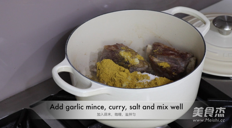 Dongpo Cuisine: Curry Steak Ribs and Potatoes recipe