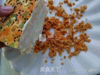 #aca烤明星大赛# Meat Floss Bread recipe