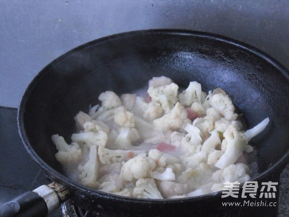 Fish Balls and Sausage with Cauliflower recipe