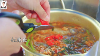 Spicy Fish Soup in The Wild Has A Different Taste recipe