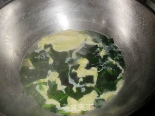 Spinach Egg Drop Soup recipe