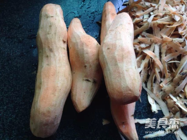 Homemade Dried Sweet Potatoes recipe