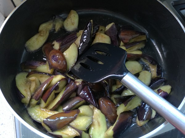 Grilled Eggplant with Tomatoes recipe