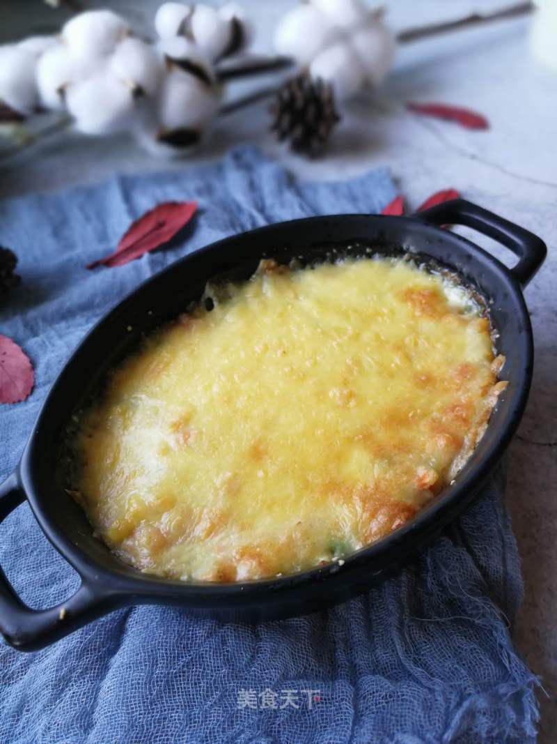 Cheese Baked Mashed Potatoes recipe