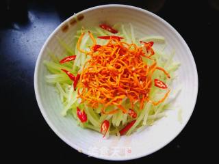 Cordyceps Flower Mixed Lettuce Shreds recipe