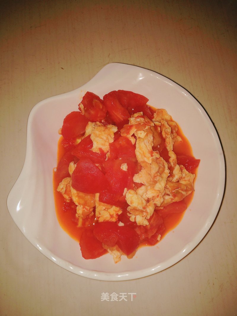 Tomato Scrambled Eggs recipe