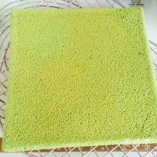 Matcha Fruit Cake recipe