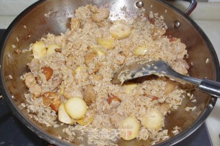 Eat Rice in A Different Way. . . Pork Taro Rice recipe