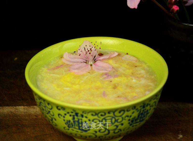 Whey Oatmeal Peach Blossom Porridge recipe