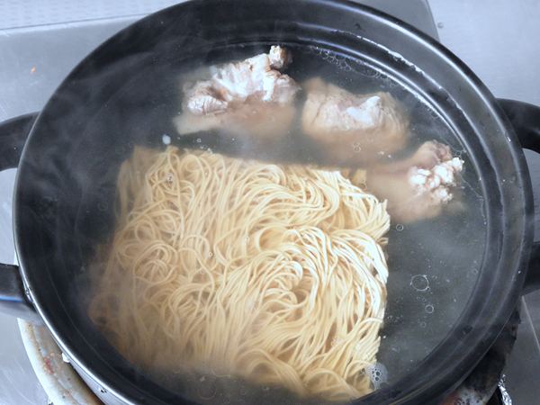 Casserole Pork Ribs Noodle recipe